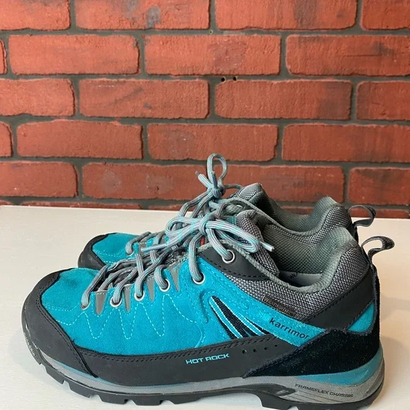 Karrimor Hot Rock Low Walking Shoes Ladies Water Repellent Laces Fastened Size 8 - Picture 5 of 6